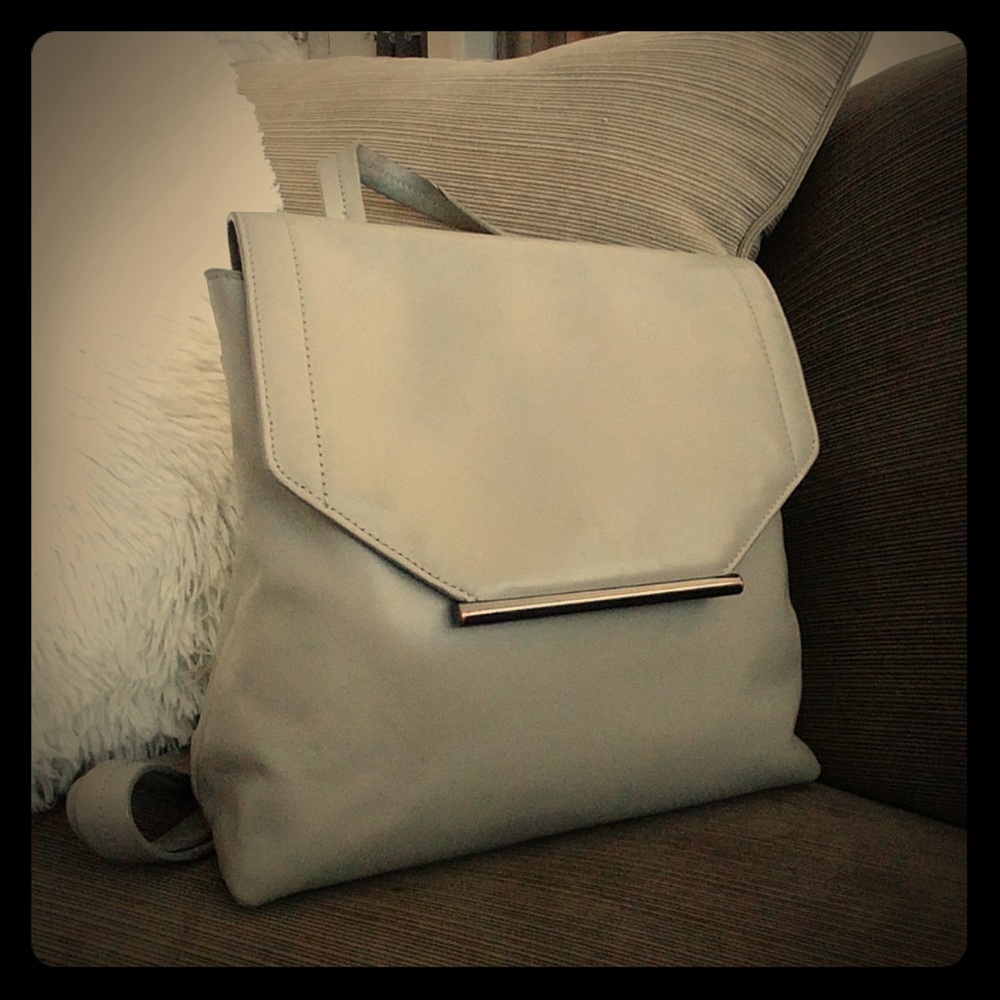 Halston Heritage Flap-Front Backpack Purse